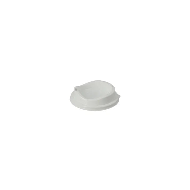 Couvercle blanc pour mug 10oz et 16oz en PP