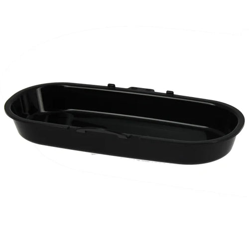 Barquette réutilisable 350 ml noire avec couvercle transparent