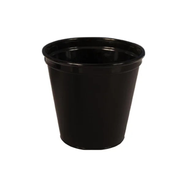 Gobelet mug réutilisable PP - 250ml - 10 Oz noir