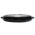 Plateaux pizza réemployables noir d.390mm PEHD