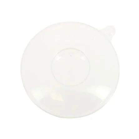 Couvercle réutilisable transparent.