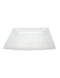 Assiette carrée 24 × 24 cm – Assiette plate réutilisable en PP